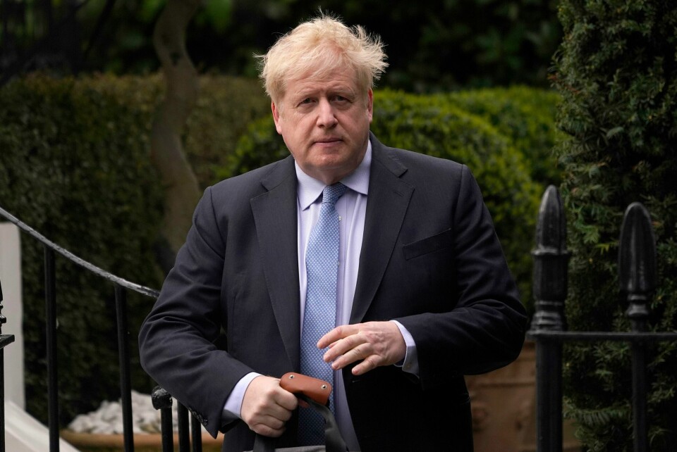 Boris Johnson avviser nye påstander om festligheter under koronanedstengingen som rent vås. Arkivfoto: Boris Johnson avviser nye påstander om festligheter under koronanedstengingen som rent vås. Arkivfoto: Alberto Pezzali / AP / NTB