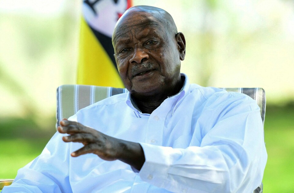 Ugandas president Yoweri Museveni har samtykket til en lov mot homofili i landet, sier en talsperson for parlamentet mandag. Ugandas president Yoweri Museveni har samtykket til en lov mot homofili i landet, sier en talsperson for parlamentet mandag.