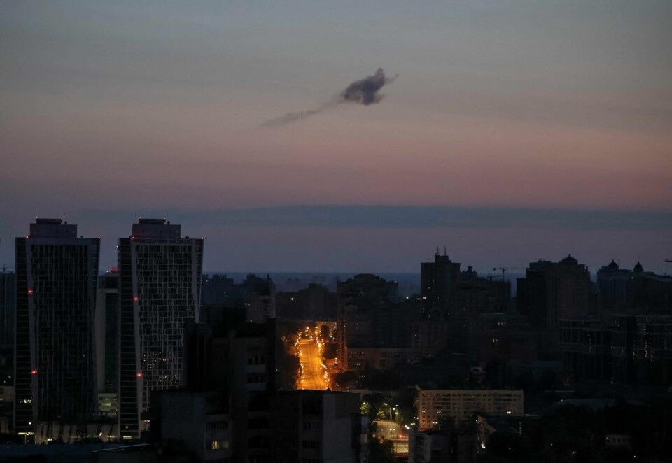 Kyiv. Illustrasjonsfoto. Russland gjennomførte et massivt droneangrep mot Kyiv natt til søndag.