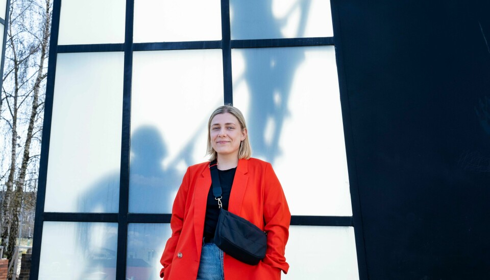 – Her i Fredrikstad har vi et veldig godt samarbeid med de LO-tillitsvalgte i kommunen på tvers av partiene, forteller Hannah Berg. Hannah Berg