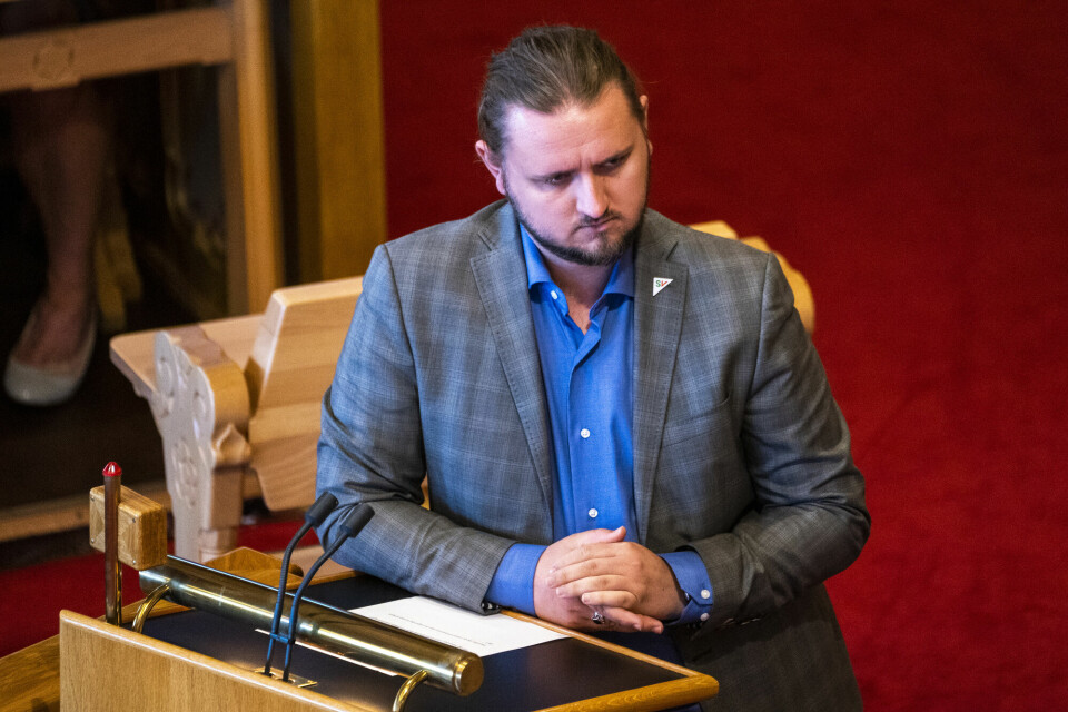 Freddy André Øvstegård i SV. Freddy André Øvstegård i SV.
