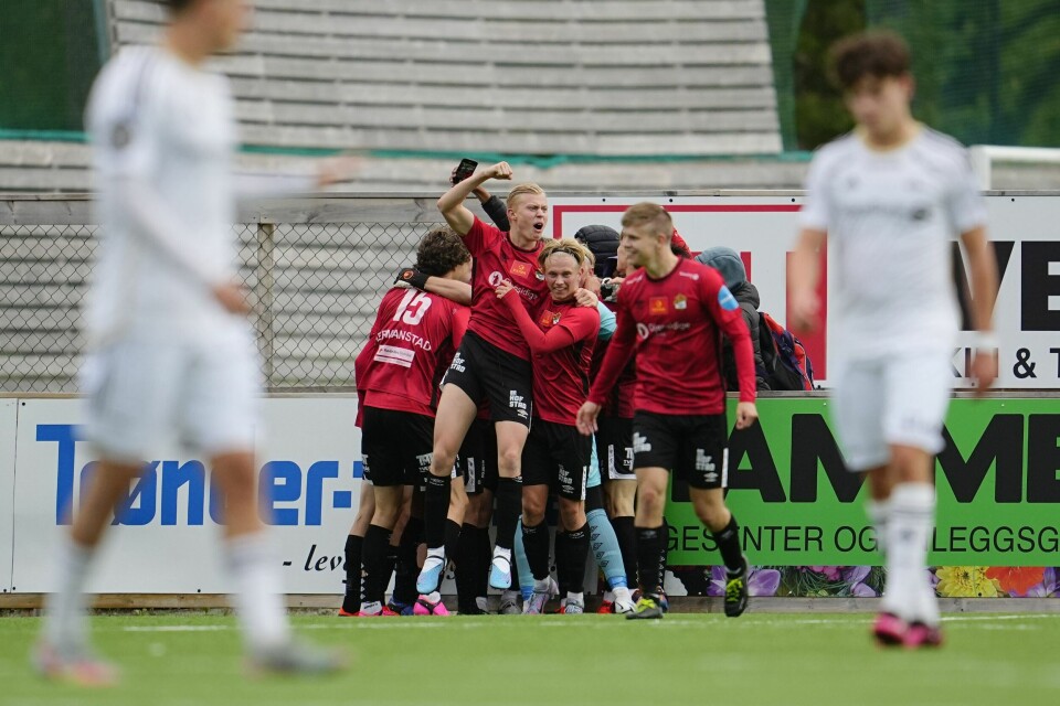 Rosenborg fikk det ikke til å stemme mot Stjørdals/Blink og er ute av cupen. Rosenborg fikk det ikke til å stemme mot Stjørdals/Blink og er ute av cupen. Foto: Ole Martin Wold / NTB