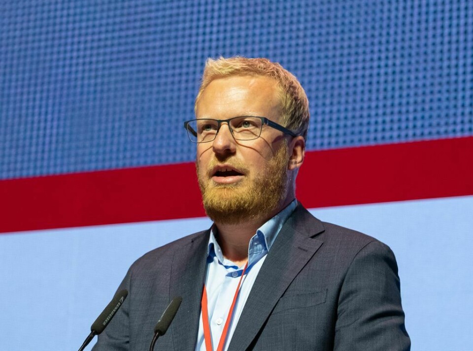Leder i FH i Danmark, Morten Skov Christiansen, kaller det grotesk at Qatar skal lede årets ILO-konferanse. Leder i FH i Danmark, Morten Skov Christiansen, kaller det grotesk at Qatar skal lede årets ILO-konferanse.