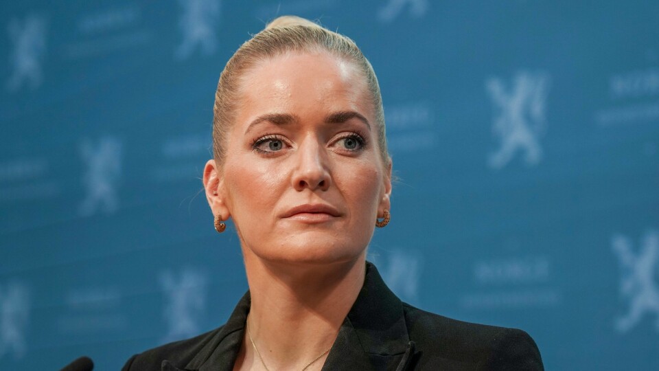 Justis- og beredskapsminister Emilie Enger Mehl (Sp). Justis- og beredskapsminister Emilie Enger Mehl (Sp) forsikrer at norske myndigheter skal gjøre alt de kan for å trygge jødiske og israelske miljøer i Norge. Foto: Ole Berg-Rusten / NTB