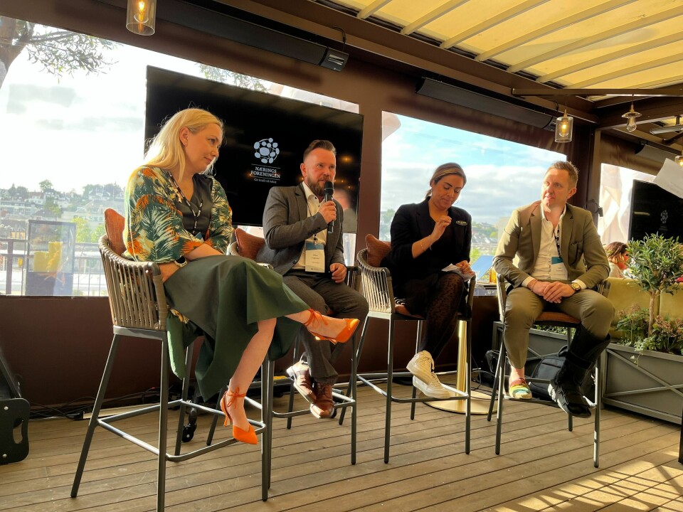 Fra venstre: Torill Renaa, Oskar Fuglestad, Edle Katerin Eriksen og Kjetil Andersen Fra venstre: Torill Renaa, Oskar Fuglestad, Edle Katerin Eriksen og Kjetil Andersen