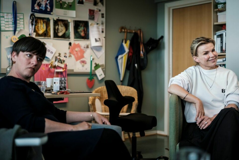 Ingun Wik (t.h.) og Hanne Kro Sørborg. Ingun Wik (t.h.) og Hanne Kro Sørborg.