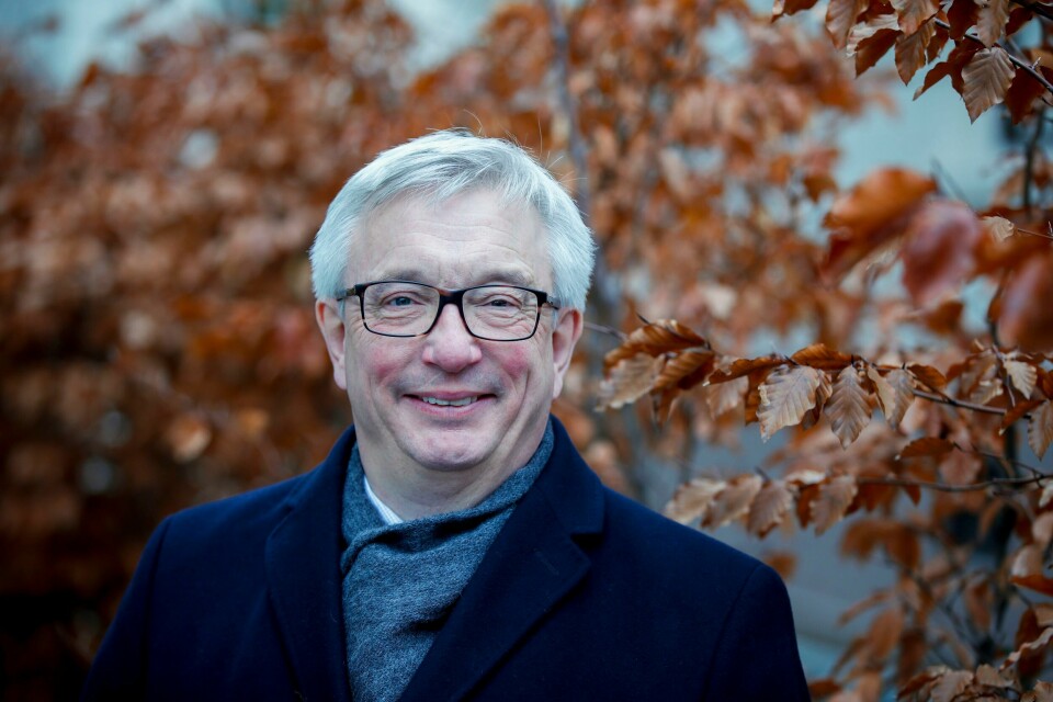 Karl Eirik Schjøtt-Pedersen er fersk riksrevisor. Karl Eirik Schjøtt-Pedersen er bekymret for folketallsutviklingen i Øst-Finnmark. Bare siden januar har folketallet i Troms og Finnmark falt 0,2 prosent til 241.680 personer. Foto: Vidar Ruud / NTB