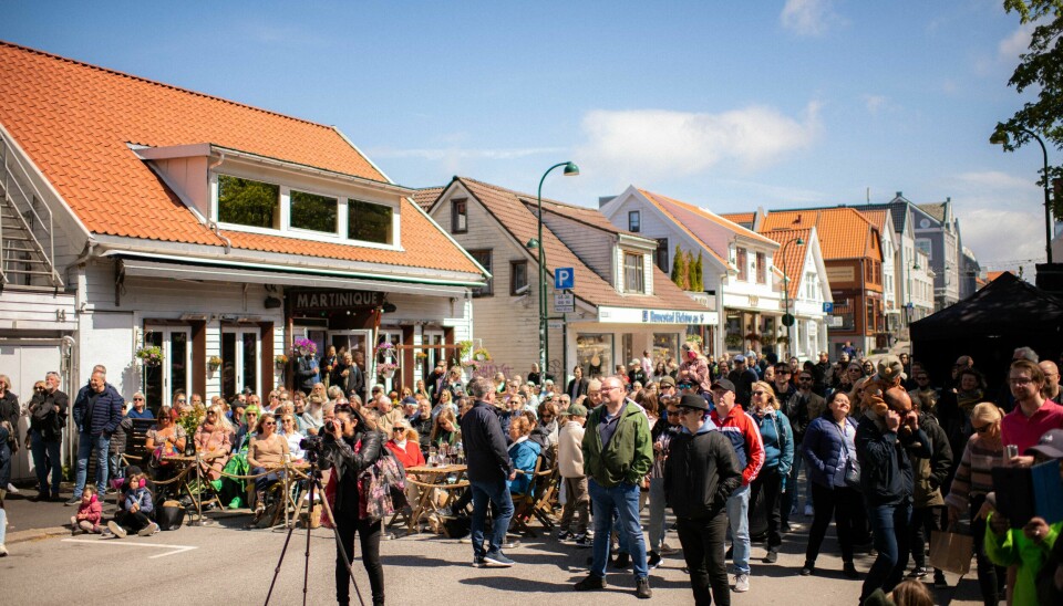 Nytorget er stedet for én av de ni scenene. Festivalsjef Tore Pang håper på like godt vær som i fjor og godt oppmøte i Stavanger sentrum lørdag. Nytorget er stedet for én av de ni scenene. Festivalsjef Tore Pang håper på like godt vær som i fjor og godt oppmøte i Stavanger sentrum lørdag.