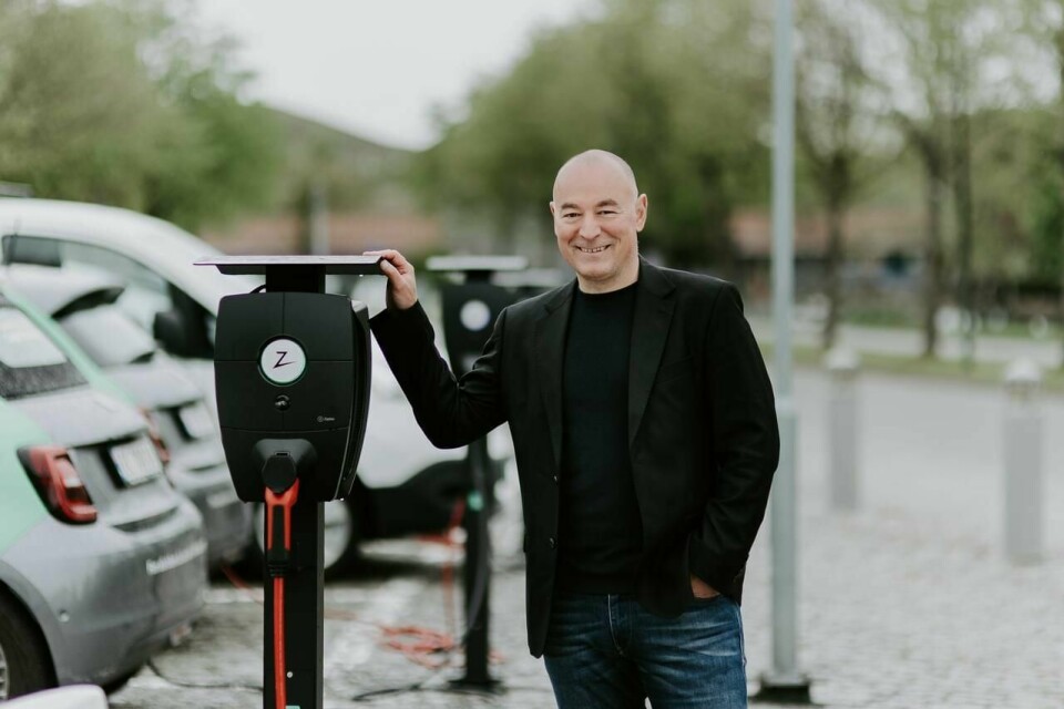 Peter Bardenfleth-Hansen, administrerende direktør i Zaptec forteller at den nye Zaptec-laderen vil være tilgjengelig fra 15. august. Peter Bardenfleth-Hansen, administrerende direktør i Zaptec forteller at den nye Zaptec-laderen vil være tilgjengelig fra 15. august.