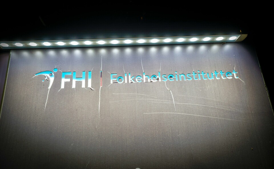 Folkehelseinstituttet (FHI). FHI oppmodar folk til å ha god hand- og hostehygiene, og dessutan å følgje lokale smittevernråd. Foto: Lise Åserud / NTB / NPK