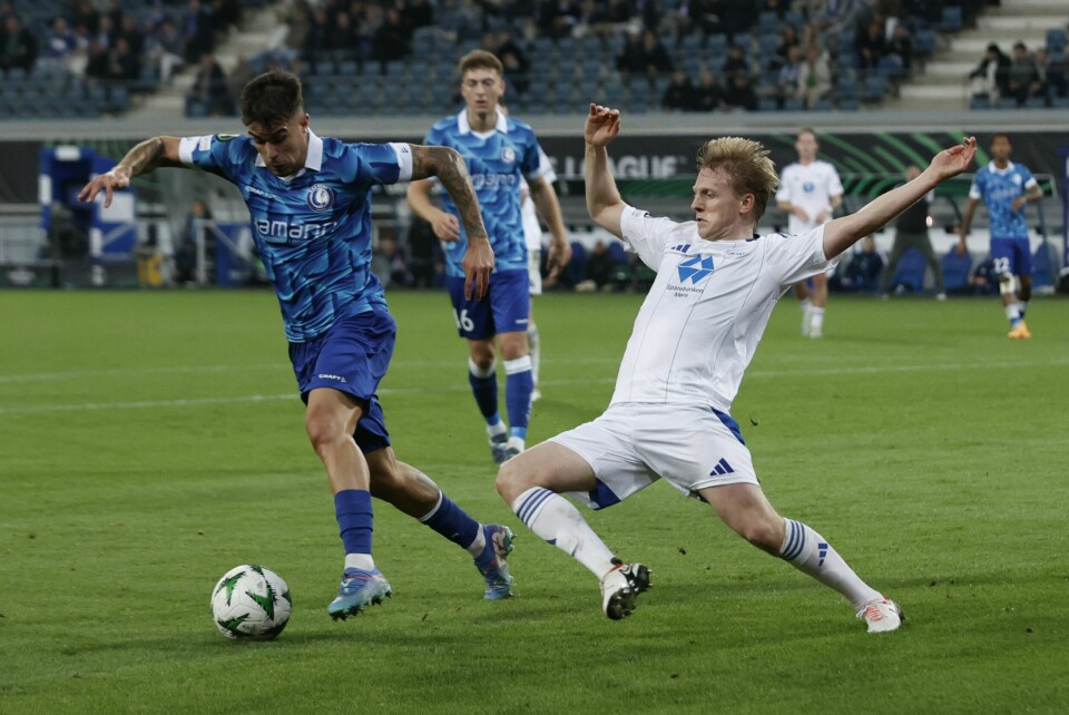 Mats Møller Dæhlis scoring hjalp ikke for Molde mot Gent. Mats Møller Dæhlis scoring hjalp ikke for Molde mot Gent. Foto: Omar Havana / AP / NTB