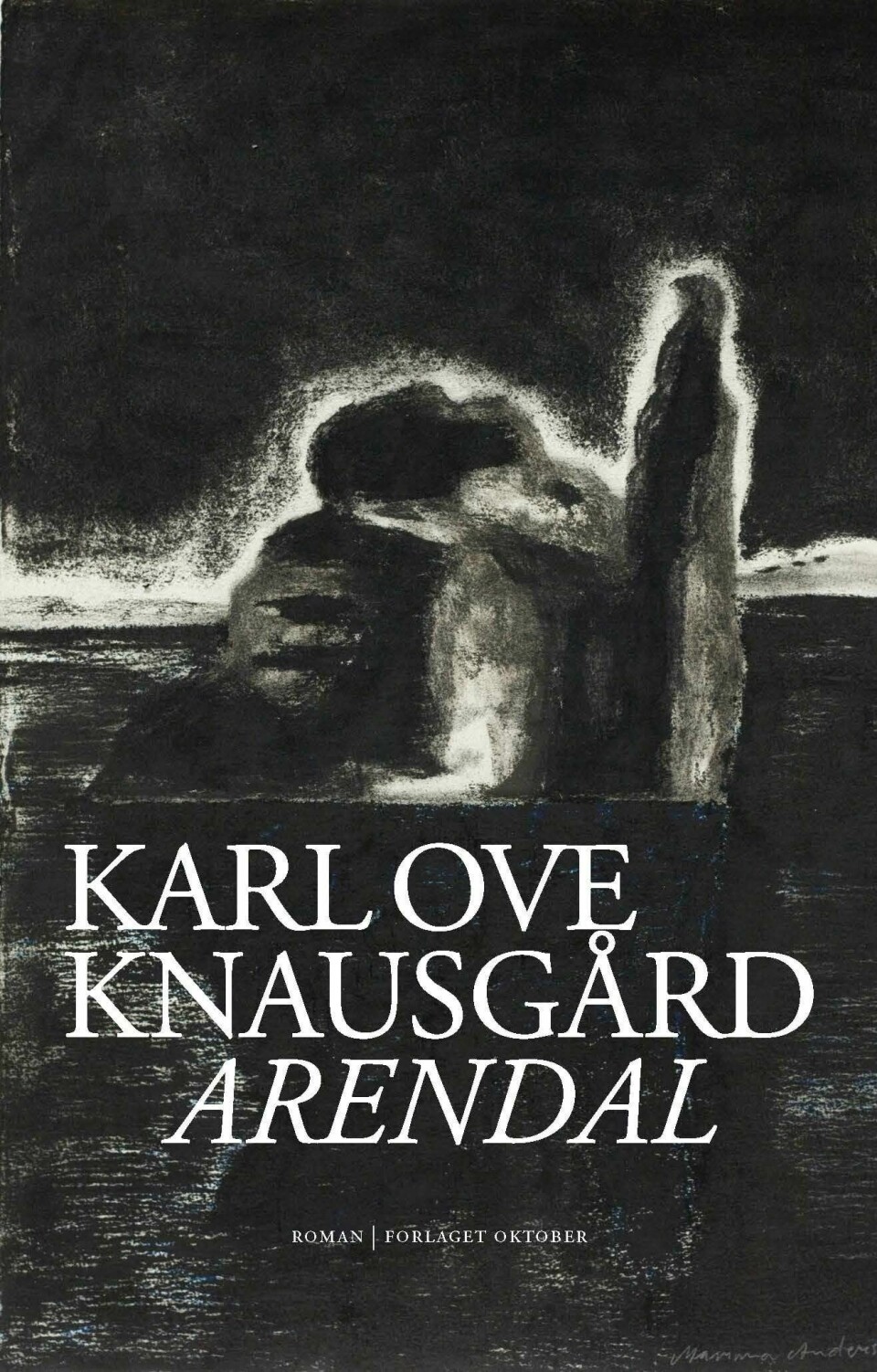 «Arendal» av Karl Ove Knausgård, med kunstverket «Ö» av Mamma Andersson på omslaget. «Arendal» av Karl Ove Knausgård, med kunstverket «Ö» av Mamma Andersson på omslaget.