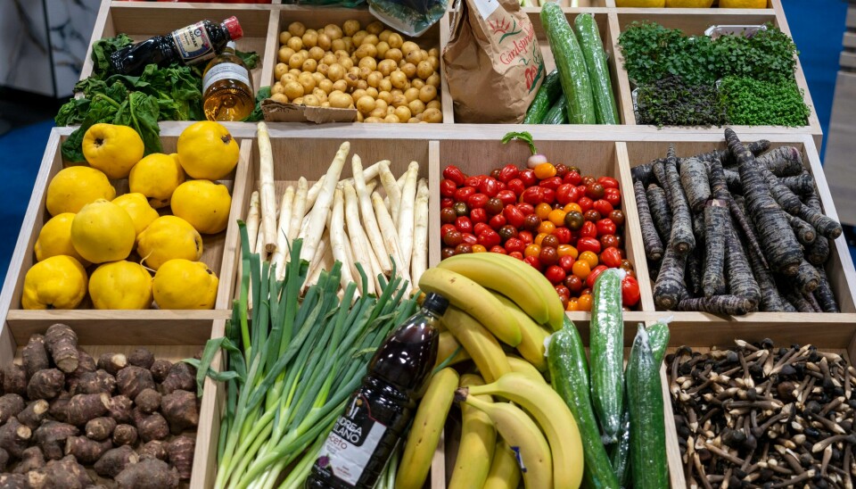 Nå spiser vi mer frukt og grønnsaker. Frukt og grønnsaker. Foto: Gorm Kallestad / NTB
