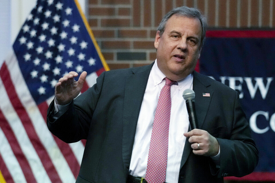 Chris Christie. Tidligere New Jersey-guvernør Chris Christie har meldt seg på i kampen om å bli Republikanernes presidentkandidat. Arkivfoto: AP / NTB