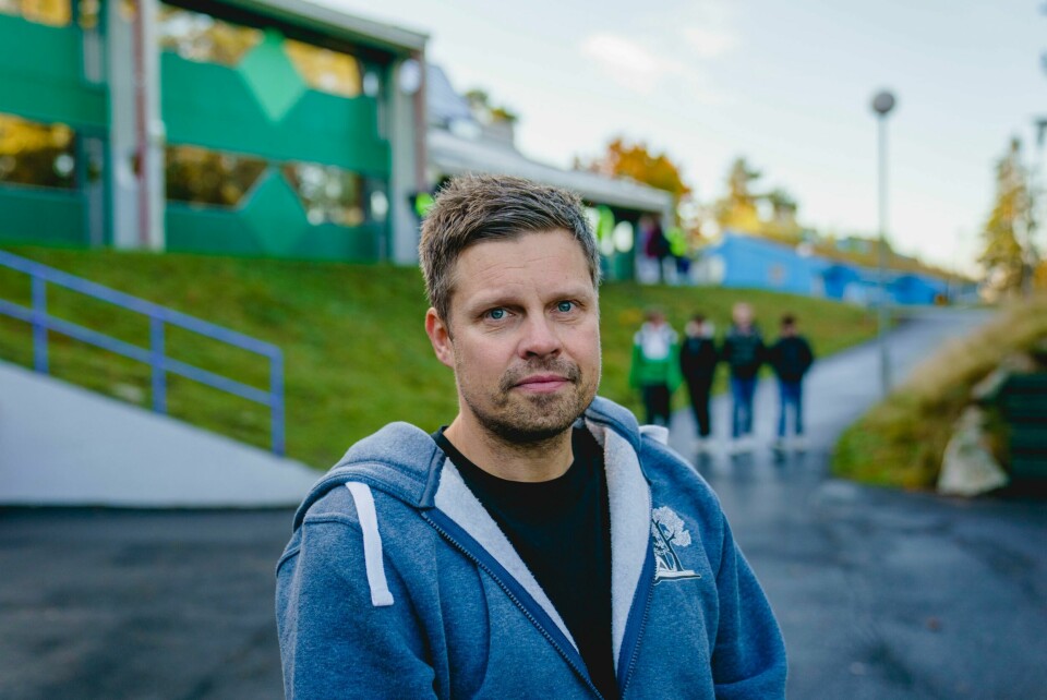 Trond Nilsen, rektor ved Lofsrud skole på Mortensrud i Oslo. Trond Nilsen, rektor ved Lofsrud skole på Mortensrud i Oslo.