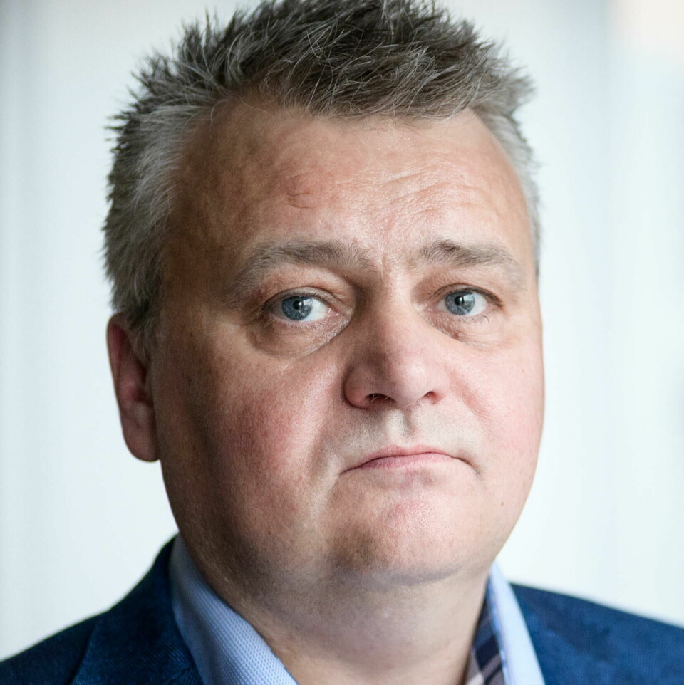 Jørn Eggum er leder i Fellesforbundet. Jørn Eggum