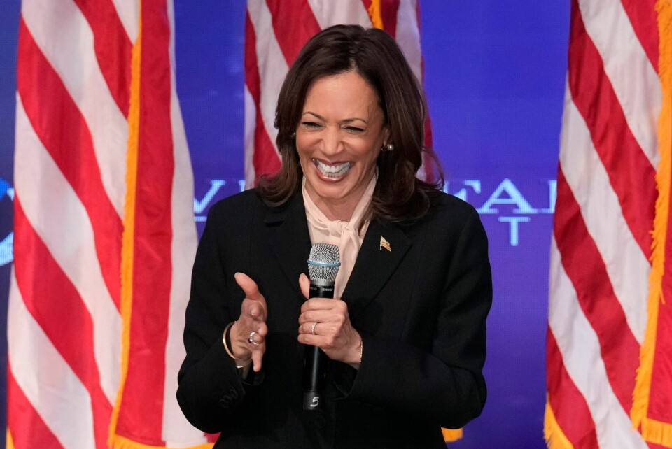 Demokratenes presidentkandidat, visepresident Kamala Harris. Demokratenes presidentkandidat, visepresident Kamala Harris. Foto: Jacquelyn Martin / AP / NTB