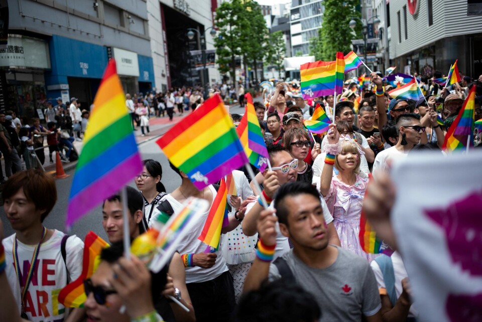 Pride-paraden i Tokyo 2018. Pride-paraden i Tokyo 2018.
