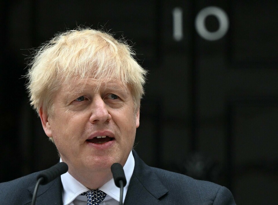 Boris Johnson. Boris Johnson har vært den mest fremtredende politikeren i britisk politikk de siste årene. Her fra juli 2022, da var statsminister.