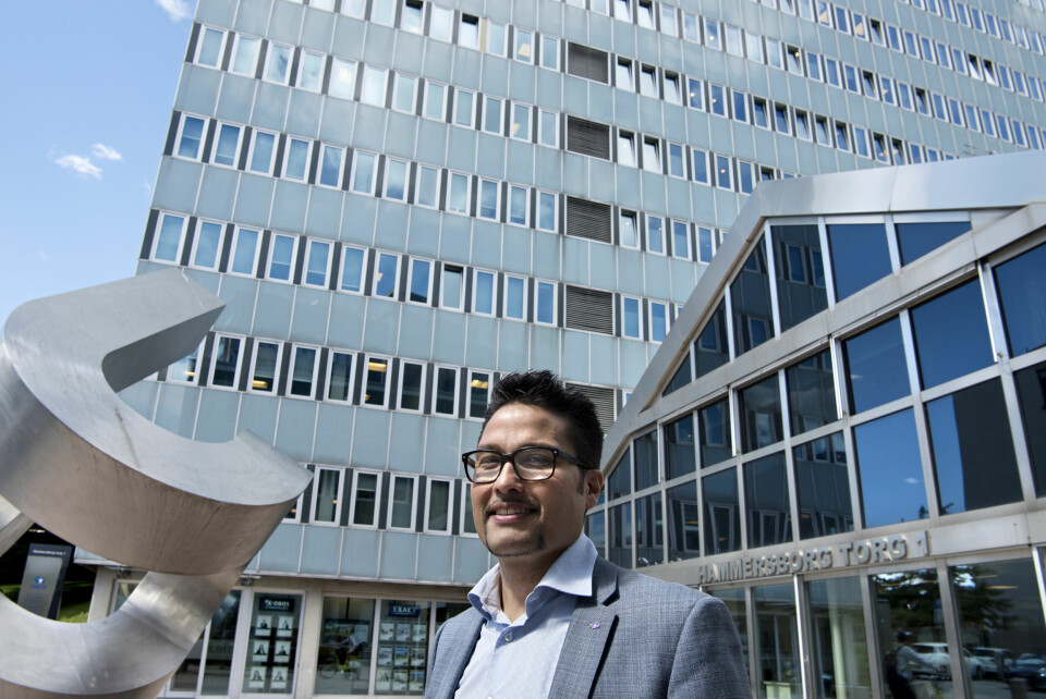 Konsernsjef Daniel Kjørberg Siraj i OBOS. Daniel Kjørberg Siraj. Konsernsjef OBOS.