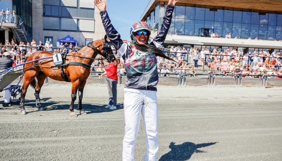 Wanda Mashadi slo resten av kjendisfeltet under Oslo Grand Prix. Wanda Mashadi slo resten av kjendisfeltet under Oslo Grand Prix. Foto: Frederik Ringnes / NTB