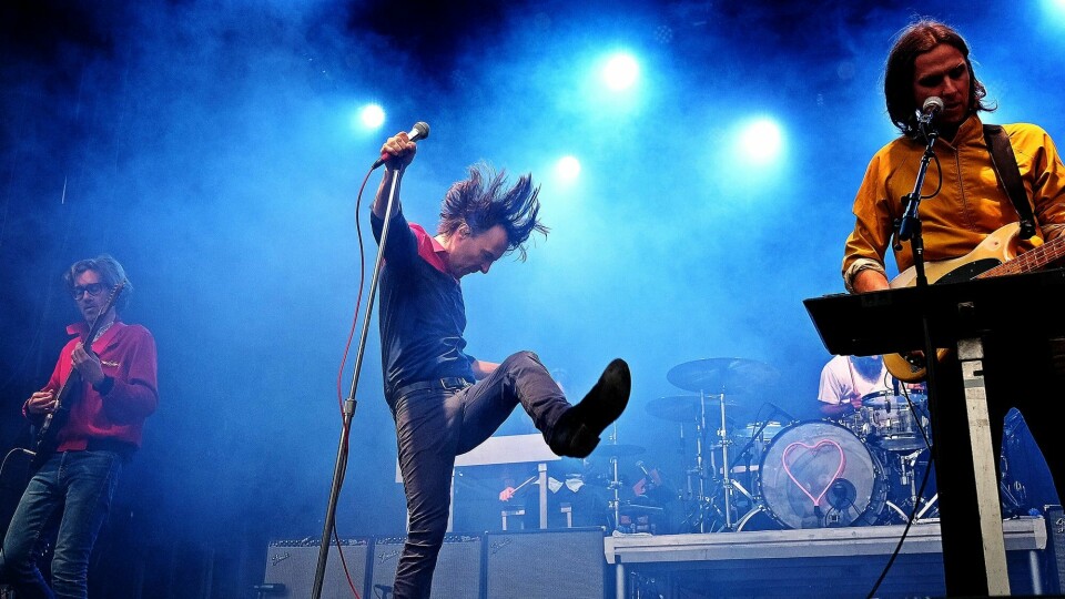 Phoenix er blant artistene som spiller i Piknik i Parken denne uka. Her fra en tidligere konsert på samme festival. Phoenix