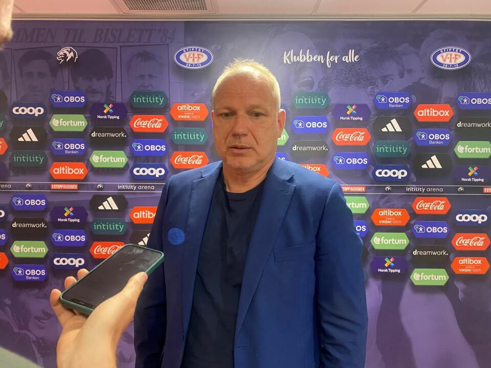 Vålerenga-trener Dag-Eilev Fagermo. Vålerenga-trener Dag-Eilev Fagermo.