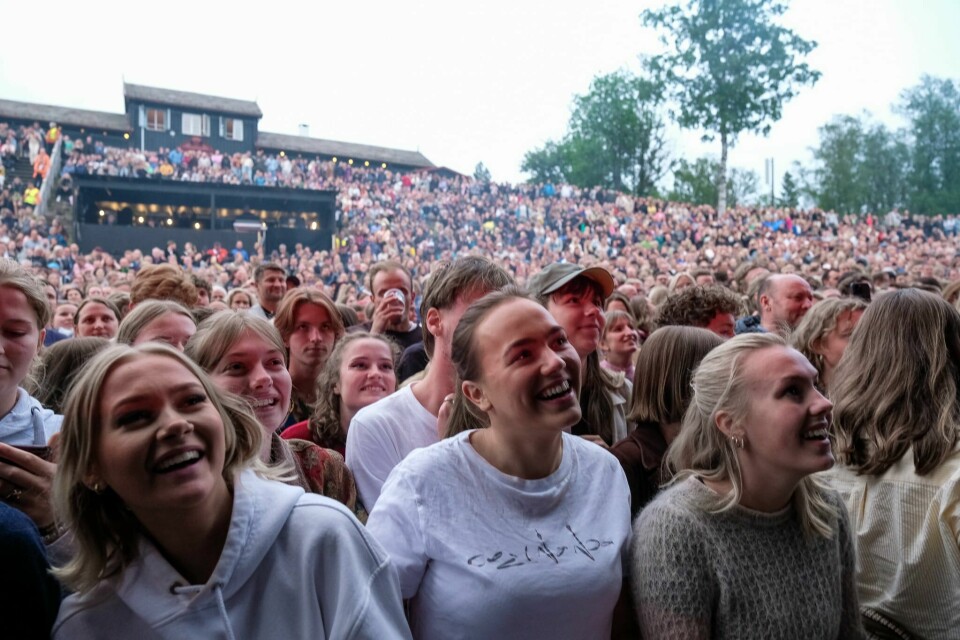 OverOslo-festivalen nærmer seg utsolgt. Her fra Grefsenkollen under Cezinando-konserten i 2022. Cezinando på OverOslo