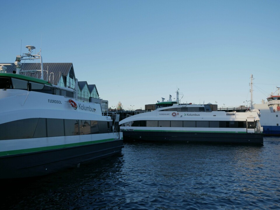 Kolumbus har i dag tildelt kontrakten til Fjord1 om drift av hurtigbåtrutene til Byøyene og Hommersåk. Kolumbus har i dag tildelt kontrakten til Fjord1 om drift av hurtigbåtrutene til Byøyene og Hommersåk.