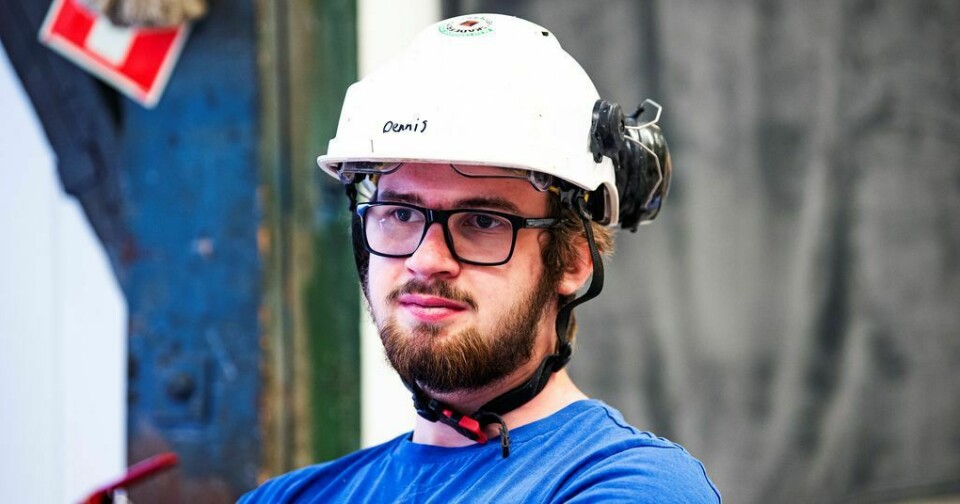 Dennis Elliot Normand starter som lærling i Skanska om bare noen dager. Dennis Elliot Normand starter som lærling i Skanska om bare noen dager.
