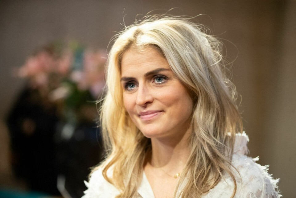 Therese Johaug forteller om hennes opplevelser rundt fødselen. Therese Johaug forteller om hennes opplevelser rundt fødselen.