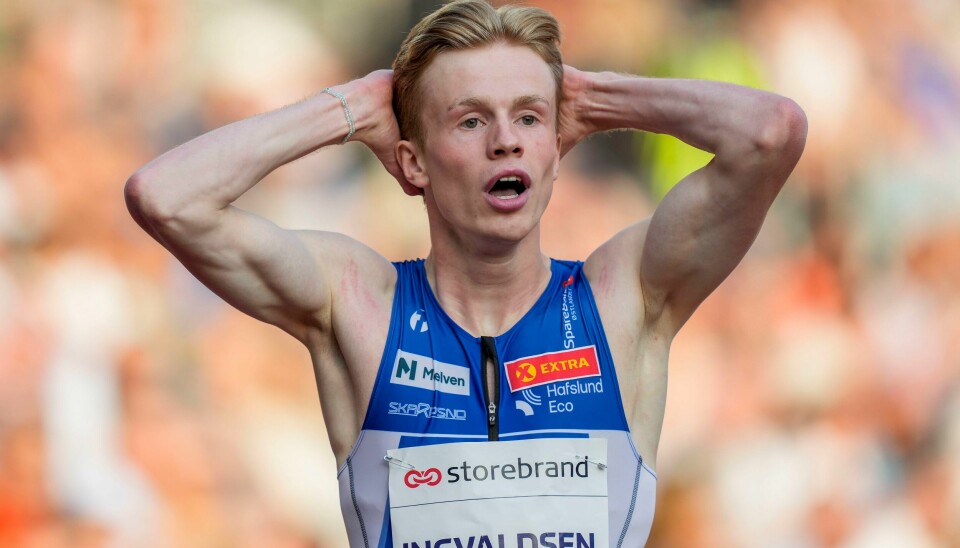 Håvard Bentdal Ingvaldsen sjokkerte med et kjempeløp i Bislett Games. Håvard Bentdal Ingvaldsen sjokkerte med et kjempeløp i Bislett Games.Foto: Fredrik Varfjell / NTB