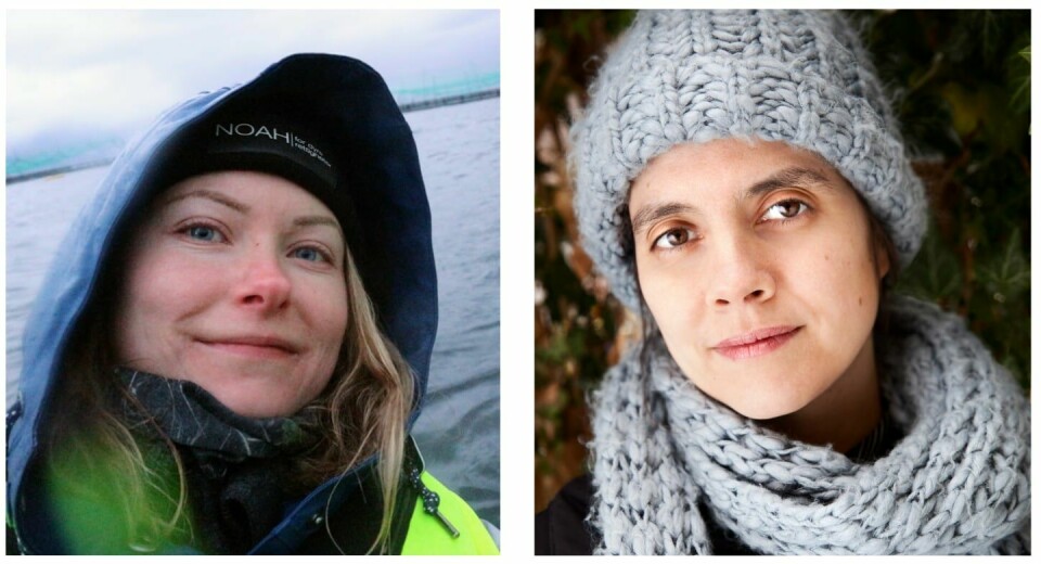 Maria Lien og Siri Martinsen, veterinærer i NOAH - for dyrs rettigheter. Maria Lien og Siri Martinsen, veterinærer i NOAH - for dyrs rettigheter.