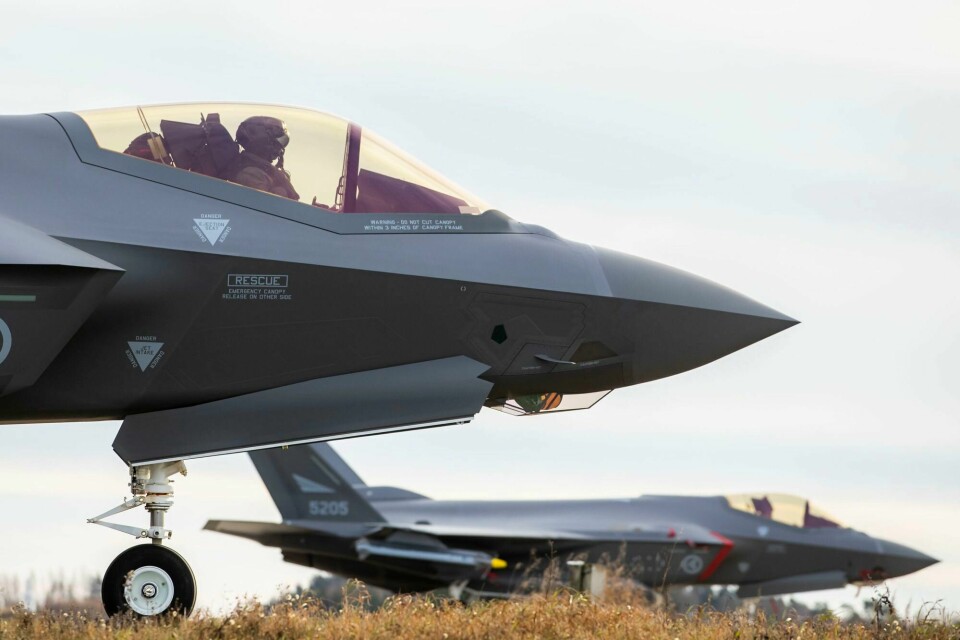 Kongsberg skal bygge et nytt depot for vedlikehold av F-35 på Rygge. Depotet skal stå ferdig i 2025. Kongsberg skal bygge et nytt depot for vedlikehold av F-35 på Rygge. Depotet skal stå ferdig i 2025.