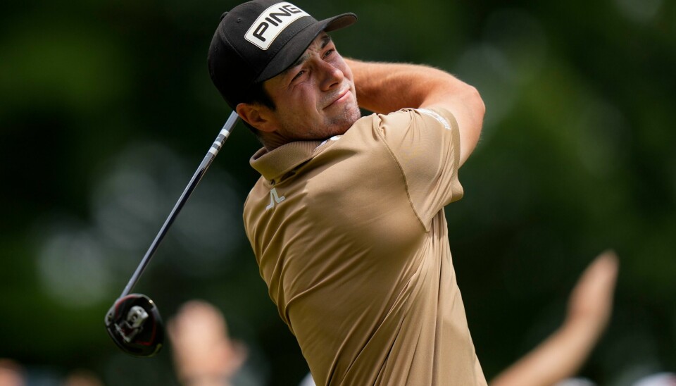 Viktor Hovland leverte en kjemperunde i Skottland. Foto:Frank Franklin II / AP / NTB