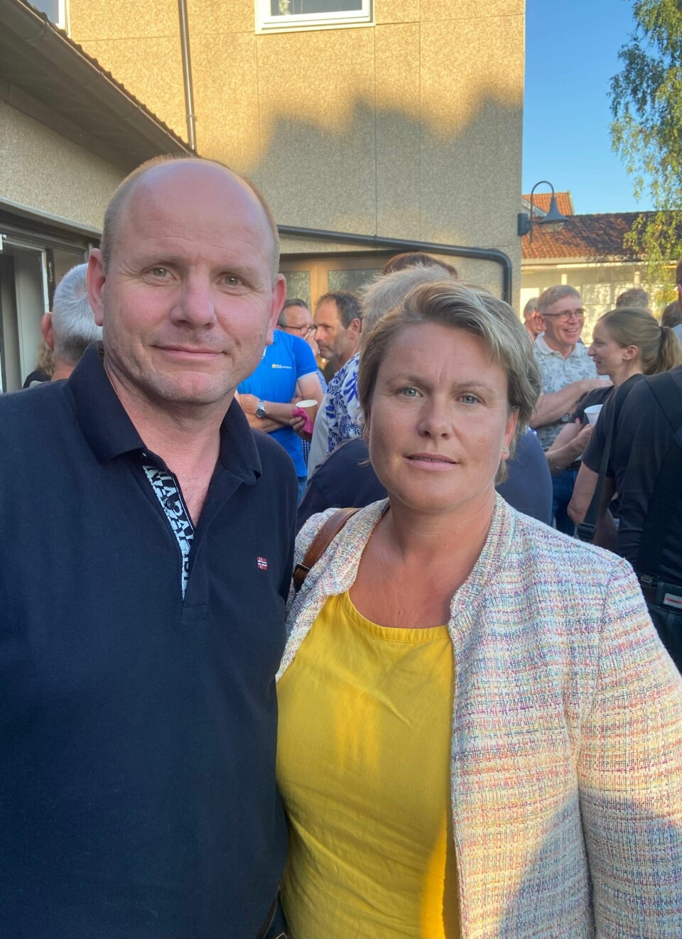 Reidar Kaabbel, ordfører i Våler og Karoline Fjeldstad, ordfører i Rakkestad. Reidar Kaabbel, ordfører i Våler og Karoline Fjeldstad, ordfører i Rakkestad.