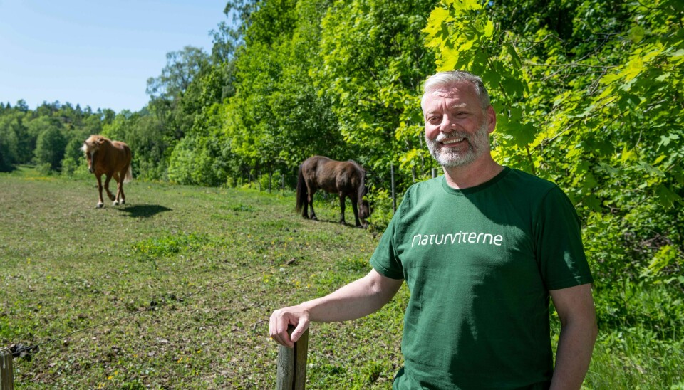 Morten Wedege, forbundsleder i Naturviterne. Morten Wedege, forbundsleder i Naturviterne.