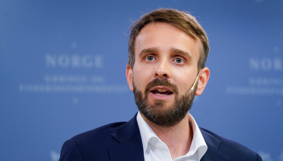 Næringsminister Jan Christian Vestre (Ap) presenterte fredag nye tiltak for raskere grønn omstilling i næringslivet. Næringsminister Jan Christian Vestre (Ap) presenterte fredag nye tiltak for raskere grønn omstilling i næringslivet.Foto: Ole Berg-Rusten / NTB