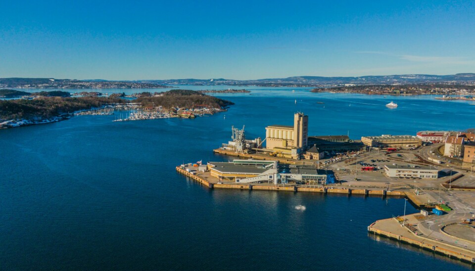 Så langt har det stått mellom to steder når det gjelder ny felles terminal, nemlig Vippetangen og Kongshavn. Nå har byrådet talt, og utenlandsferjene bør samles på Vippetangen. Så langt har det stått mellom to steder når det gjelder ny felles terminal, nemlig Vippetangen og Kongshavn. Nå har byrådet talt, og utenlandsferjene bør samles på Vippetangen. Illustrasjonsfoto: Stian Lysberg Solum / NTB