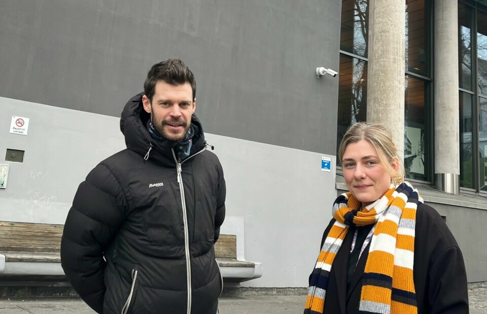 Partileder Bjørnar Moxnes i Rødt og partiets gruppeleder i Fredrikstad, sentralstyremedlem Hannah Berg, her fotografert sammen ved en tidligere anledning. Partileder Bjørnar Moxnes i Rødt og partiets gruppeleder i Fredrikstad, sentralstyremedlem Hannah Berg.