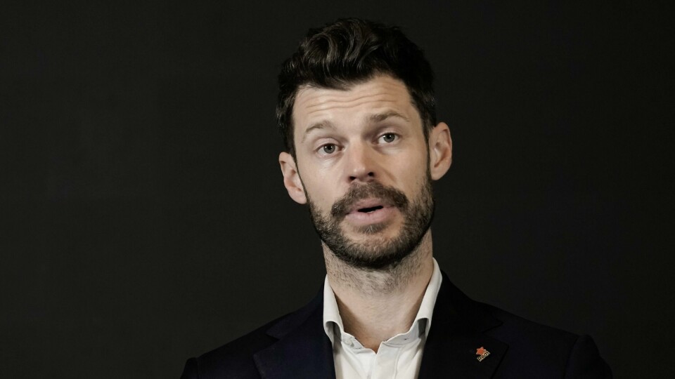 Stortingsrepresentant Bjørnar Moxnes fra Rødt gjør det klart at han vil kjempe for plassen på stortingslisten for Oslo. Stortingsrepresentant Bjørnar Moxnes fra Rødt gjør det klart at han vil kjempe for plassen på stortingslisten for Oslo. Foto: Thomas Fure / NTB