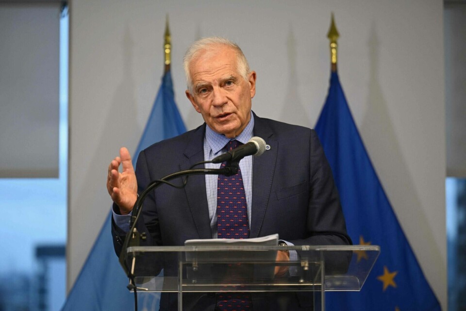 EUs utenrikssjef Josep Borrell. EUs utenrikssjef Josep Borrell.