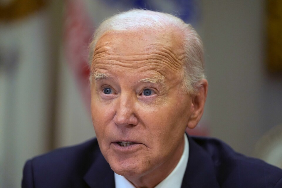 USA støtter Israel fullt ut, sier president Joe Biden. USA støtter Israel fullt ut, sier president Joe Biden. Foto: AP / NTB