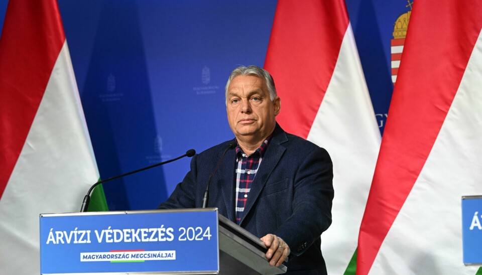EU saksøker Ungarn for å gjør det ulovlig å motta pengestøtte fra utlandet. Saken kan bli en ny ripe i lakken til Ungarns statsminister Viktor Orban. EU saksøker Ungarn for å gjør det ulovlig å motta pengestøtte fra utlandet. Saken kan bli en ny ripe i lakken til Ungarns statsminister Viktor Orban. Foto: AP / NTB