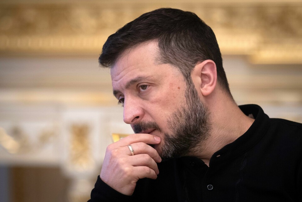Ukrainas president Volodymyr Zelenskyj sier han fredag besøkte Sumy-regionen nord i landet. Ukrainas president Volodymyr Zelenskyj sier han fredag besøkte Sumy-regionen nord i landet. Foto: Jefrem Lukatskyj / AP / NTB
