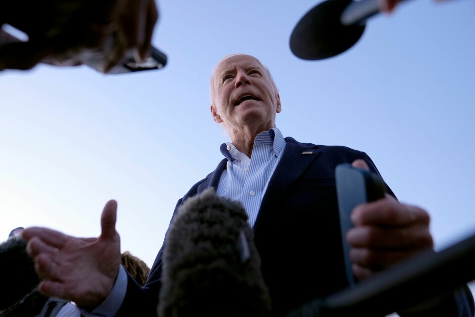 President Joe Bidens plan om ettergivelse av studielån har støtt på et nytt juridisk hinder. USAs president Joe Biden sier full krig i Midtøsten fortsatt kan unngås. Foto: Susan Walsh / AP / NTB