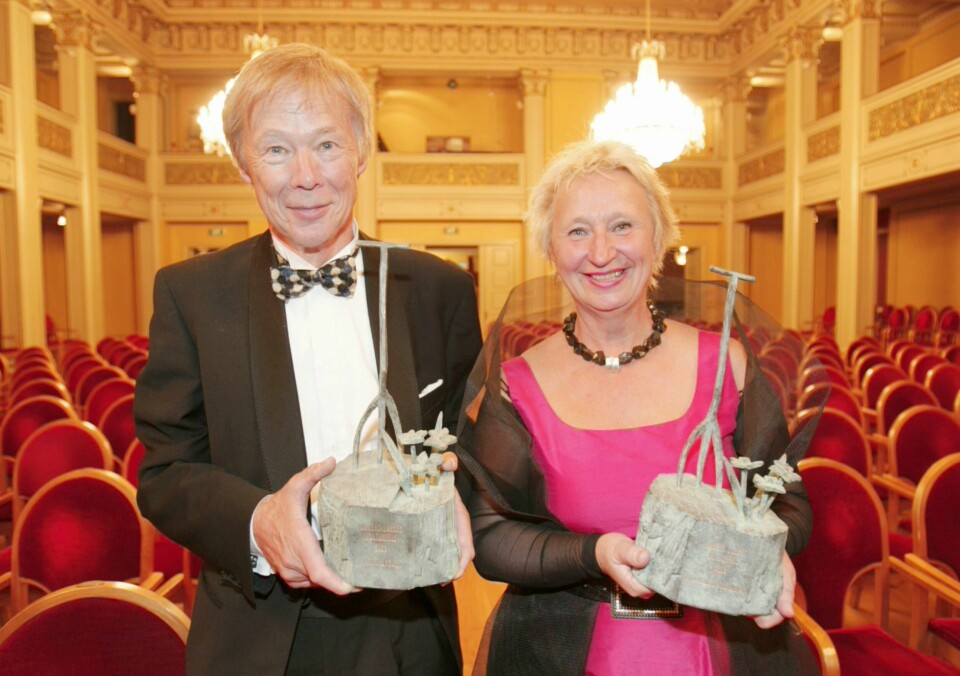 P eter Opsvik ble tildelt Anders Jahres kulturpris for 2008 sammen med glasskunstner Ulla-Mari Brantenberg. P eter Opsvik ble tildelt Anders Jahres kulturpris for 2008 sammen med glasskunstner Ulla-Mari Brantenberg. Foto Foto: Stian Lysberg Solum / NTB