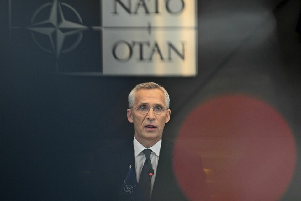 Jens Stoltenberg sier Nato krysset Putins røde linjer gjentatte ganger da han var generalsekretær. Nylig ga han stafettpinnen videre til nederlandske Mark Rutte. Jens Stoltenberg sier Nato krysset Putins røde linjer gjentatte ganger da han var generalsekretær. Nylig ga han stafettpinnen videre til nederlandske Mark Rutte. Foto: Harry Nakos / AP / NTB