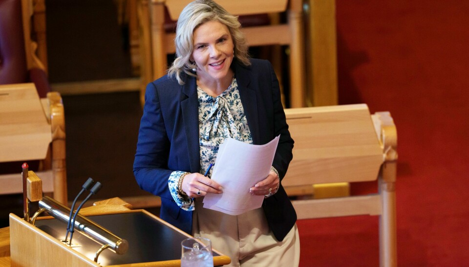 Leder Sylvi Listhaug et mannsparti? En av fire menn sier de vil stemme Frp. Leder Sylvi Listhaug et mannsparti? En av fire menn sier de vil stemme Frp. Foto: Cornelius Poppe / NTB
