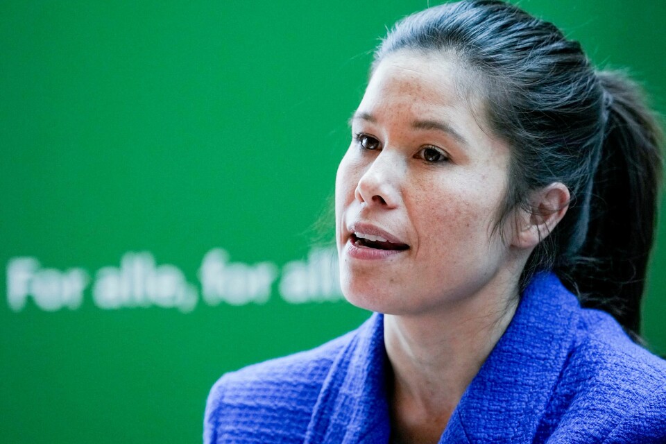 Lan Marie Berg (MDG) mener Norge må bruke mer penger på bistand. Nestleder i MDG Lan Marie Berg. Foto: Beate Oma Dahle / NTB